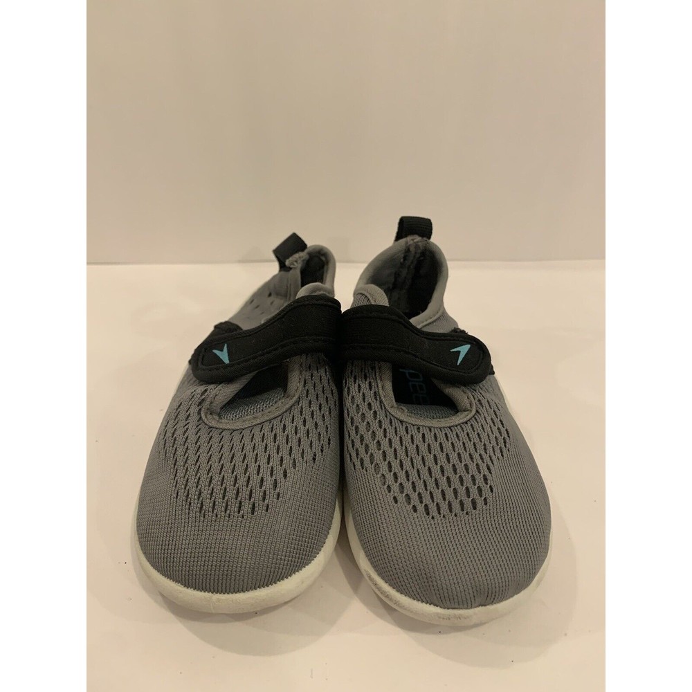Speedo Kids Water Shoes Toddler Unisex Hybrid Small 5/6 Gray